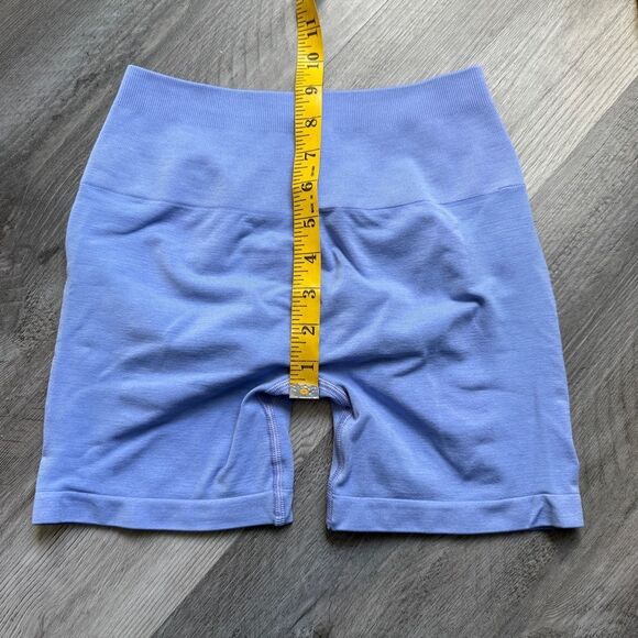 Alphalete Amplify High Rise Shorts NEW Digital Violet Small - Picture 11 of 16